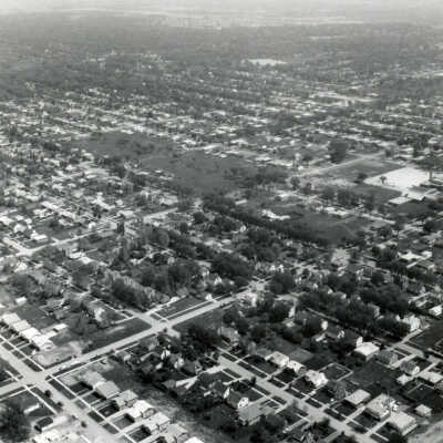 Aerial View of Elmhurst