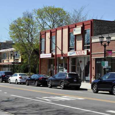 N. York Street South from Third Street