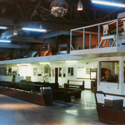 Interior view of the Elm Skating Rink