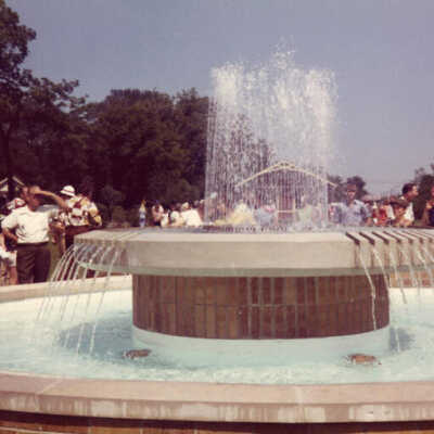 Bicentennial Fountain Dedication, 1976