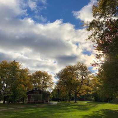 Chicago Great Western Depot at Wild Meadows Trace