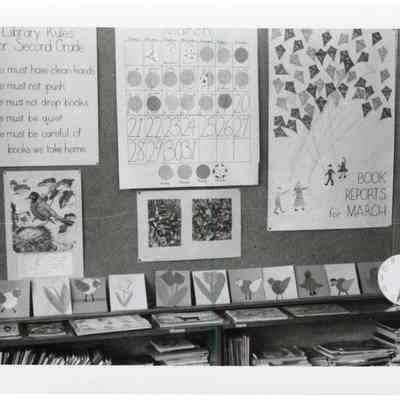 Washington School, classroom