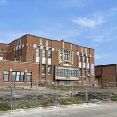 View of Lincoln Elementary School
