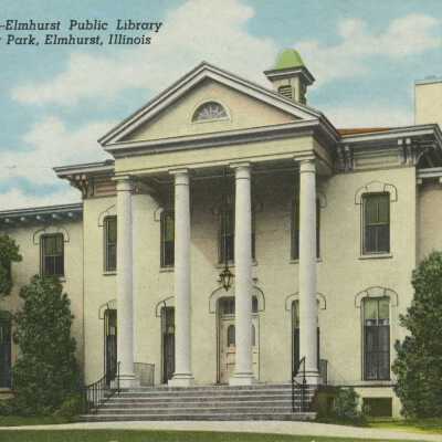 Elmhurst Public Library in Wilder Mansion