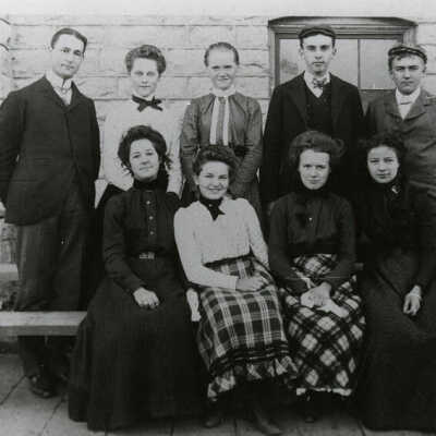 Hawthorne School Class 1900