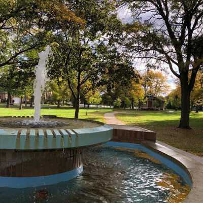 Bicentennial Fountain at Wild Meadows Trace