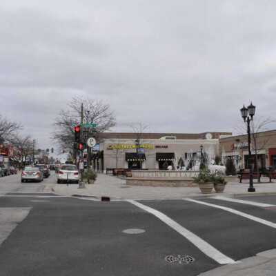 City Centre Plaza at N. York and Schiller Streets