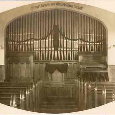 Elmhurst Methodist Church, organ