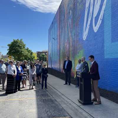Elmhurst University, Mural Completion Ceremony