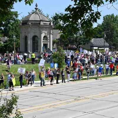 "No Kings" Protest March