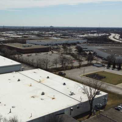 Aerial View, Elmhurst Industrial Park