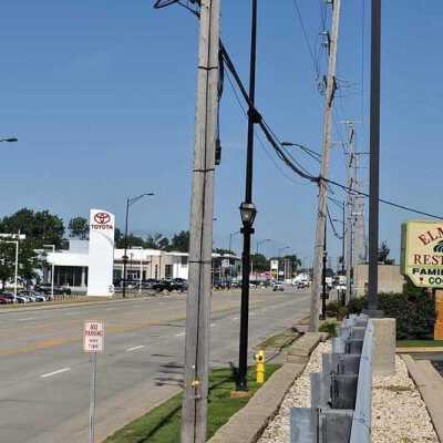 W. Lake Street Looking West