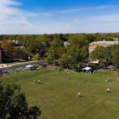 Vintage Baseball Game at Elmhurst University