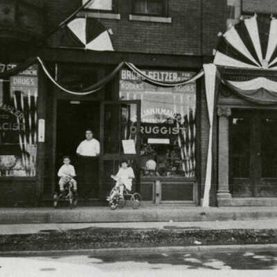 Mahler Drug Store and Park Avenue Variety Store