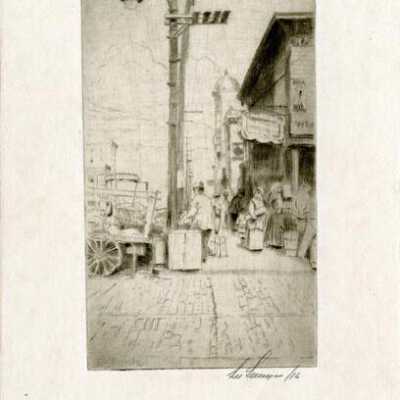 Print, Lee Sturges Etching