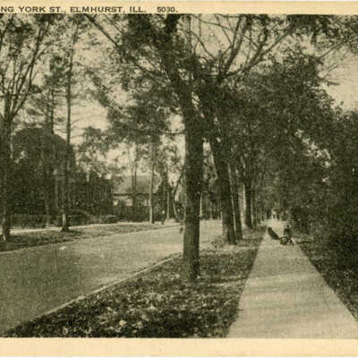 York Street, north towards Immaculate Conception