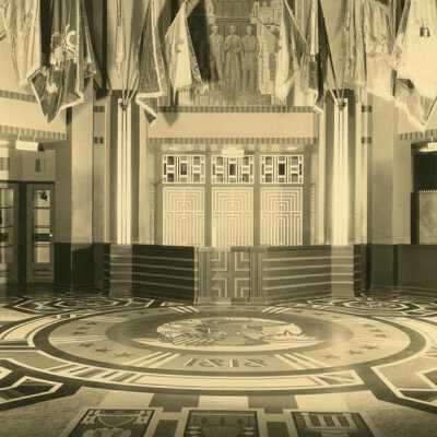 Century of Progress Illinois Host Building interior