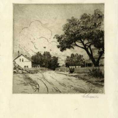 Print, Lee Sturges Etching