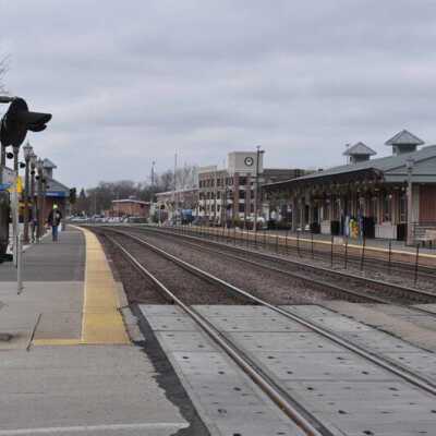 York Street Union Pacific Railroad Crossing