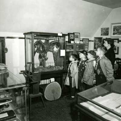 Elmhurst Historical Museum, Cub Scouts & Leader