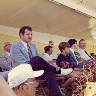 Bicentennial Fountain Dedication, 1976