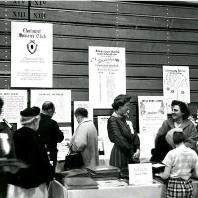 Elmhurst Woman's Club, display