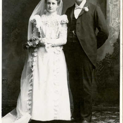 William & Clara Marquardt Graue Wedding
