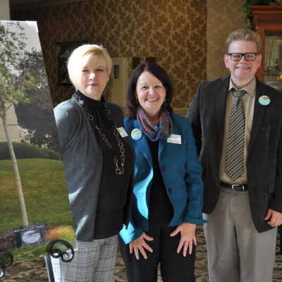 Elm Skating Rink Ceremony at Lexington Square Senior Living