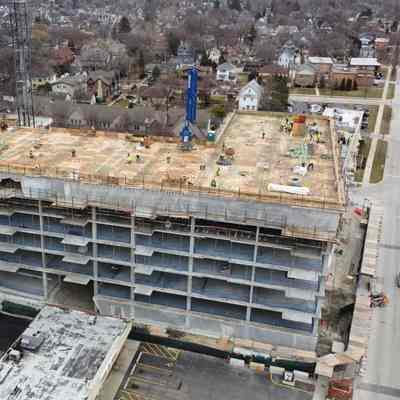 Construction of Vyne on Haven Apartments