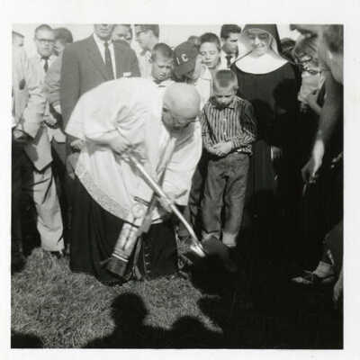 Immaculate Conception Parish Center groundbreaking