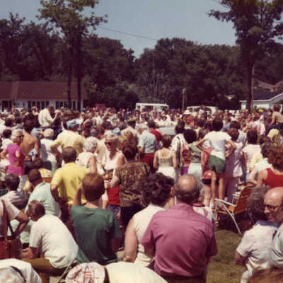 Bicentennial Fountain Dedication, 1976