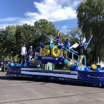 Elmhurst University Homecoming parade, 2021
