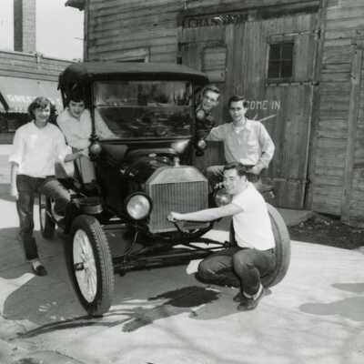 Automobile at Charles Johnson Blacksmith