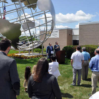 Christopher Glass & Aluminum, Grand Opening