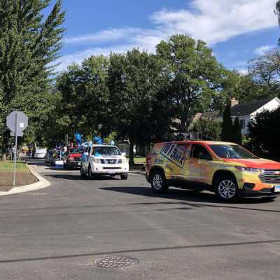 Elmhurst University Homecoming parade, 2021