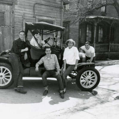 Automobile at Charles Johnson Blacksmith