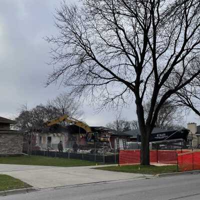 House at 159 S. Poplar Avenue, demolition