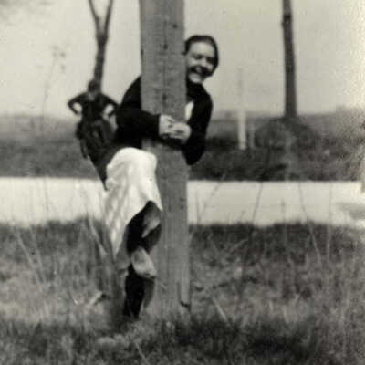 Young People Playing on North Avenue