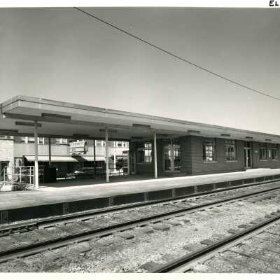 Chicago & North Western railroad station on W. First Street