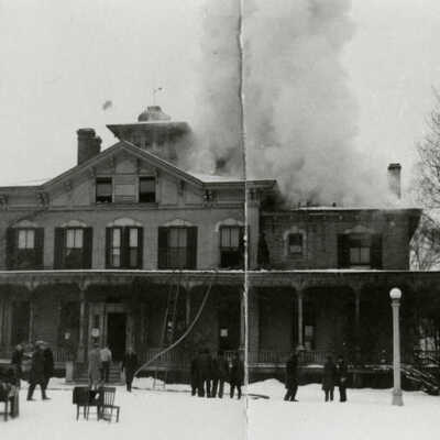 Elmhurst Public Library Fire