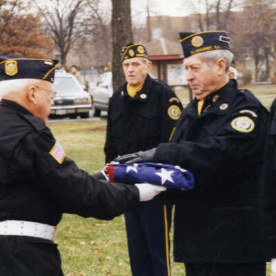 Veterans Memorial, American Legion Honor Guard