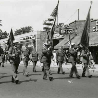 Flag Day & DuPage County Centennial parade, 1939