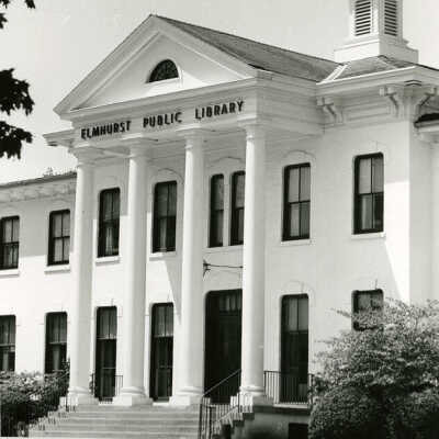 Elmhurst Public Library in Wilder Mansion
