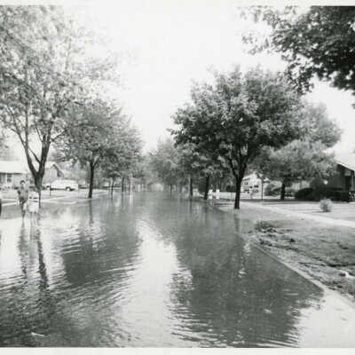Flood 1987, neighborhood flooding