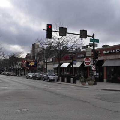 N. York and Second Street, intersection