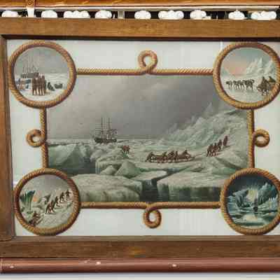 Painting of a Ship/Peinture de navire