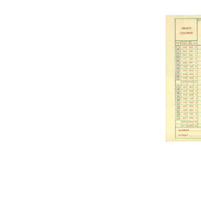 Score Card 3