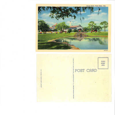 Grand Hotel Postcard from mid-1940's