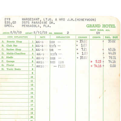 1959 Margedant Memories