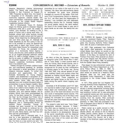 Congressional Record October 8, 1998